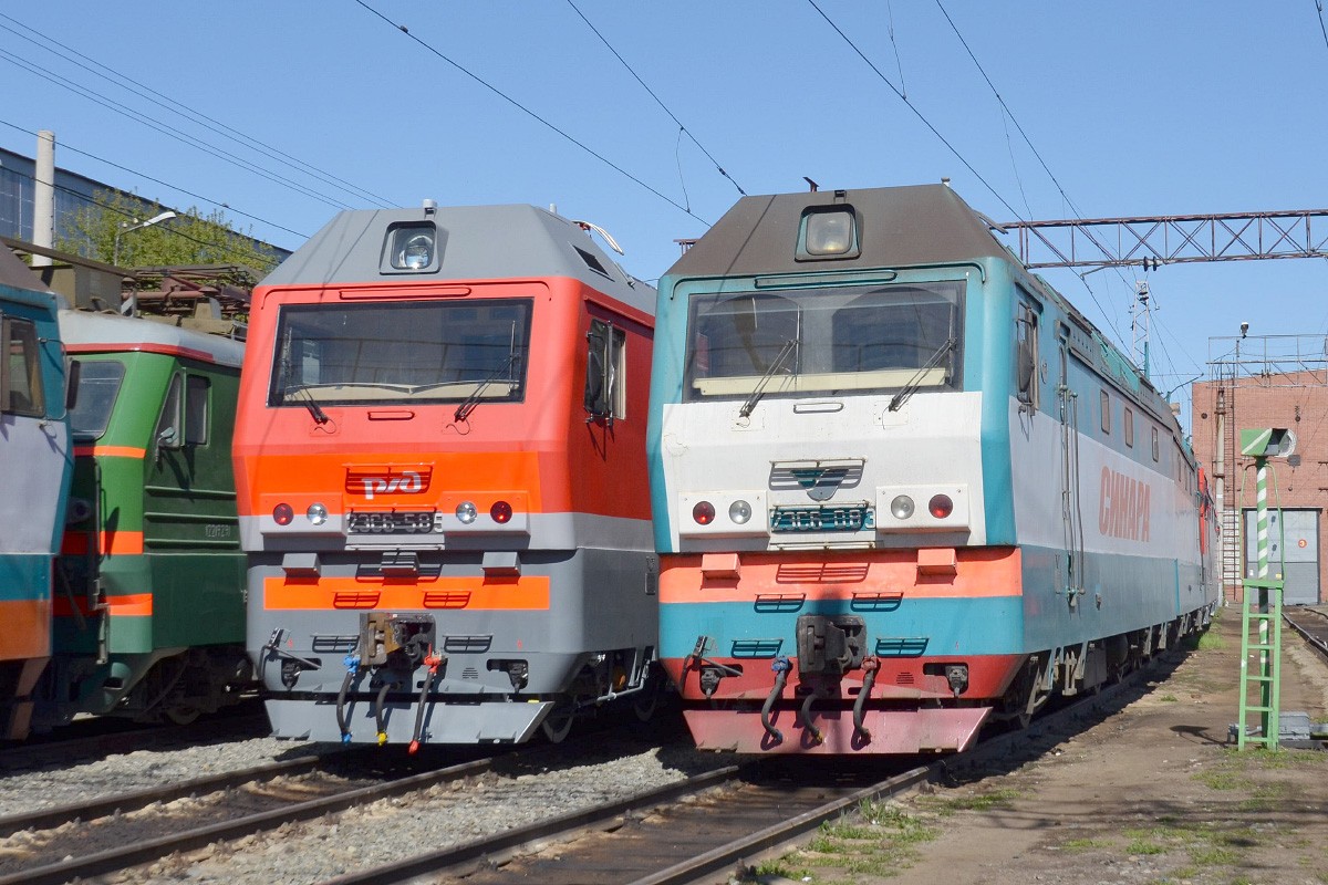 2ЭС6-083 и 2ЭС6-585