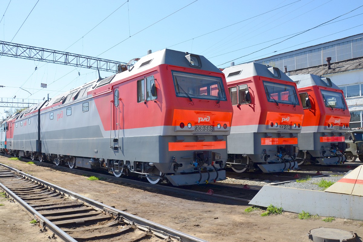 2ЭС6-586, 2ЭС6-584, 2ЭС6-587