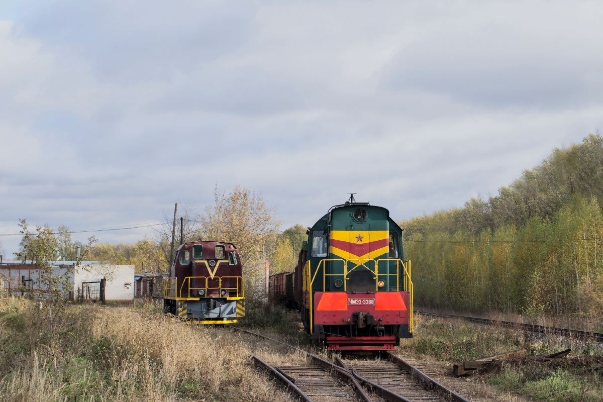 ТГМ23В48-1937 и ЧМЭ3-3388